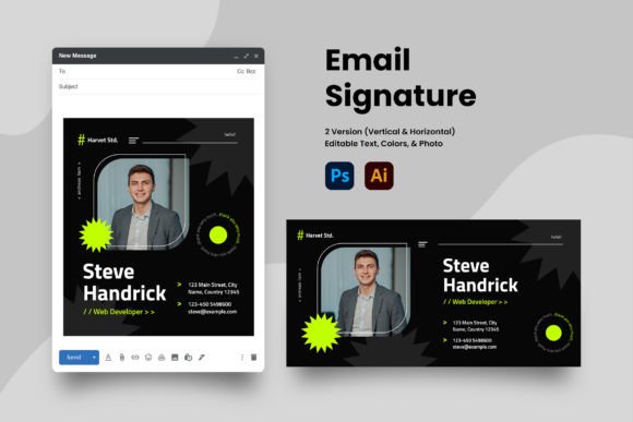 Email Signature – Web Developer Templates