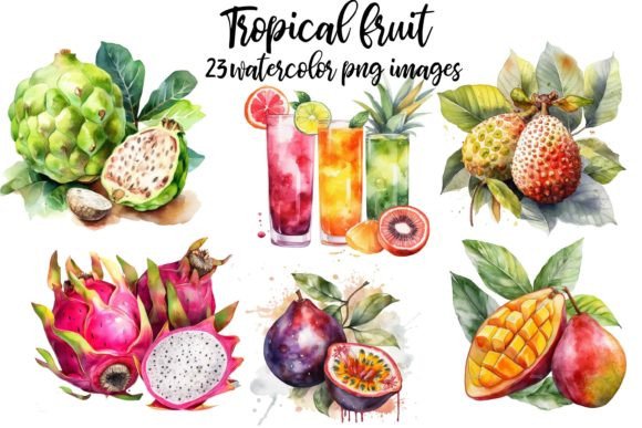 Enhancing Your Creative Projects with High-Quality Tropical Fruit Clipart