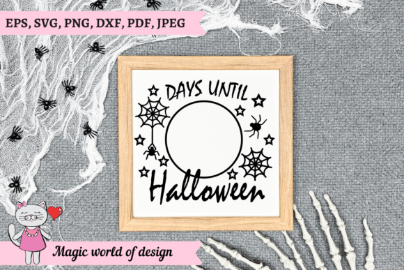 Halloween Spider Web Countdown SVG: A Guide to Digital Crafting Files