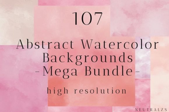 Mastering Your Design Workflow with a Premium Watercolor Backgrounds Bundle