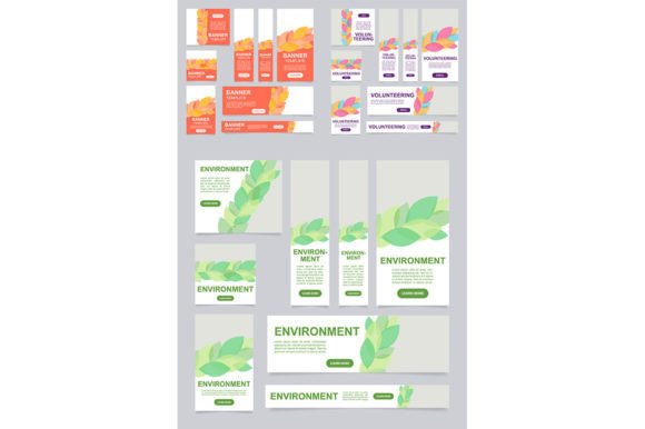 Maximizing Digital Impact with the Environment Web Banner Template Bundle