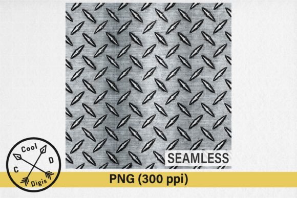 Steel Diamond Plate Seamless Pattern Guide
