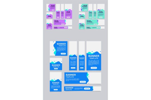Streamlining Digital Education Marketing with the Online Tutor Web Banner Template Bundle