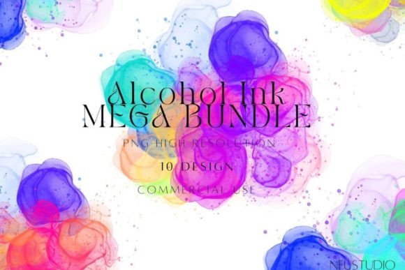 Unlocking Creativity with Neon Rainbow Watercolor Background PNG Assets