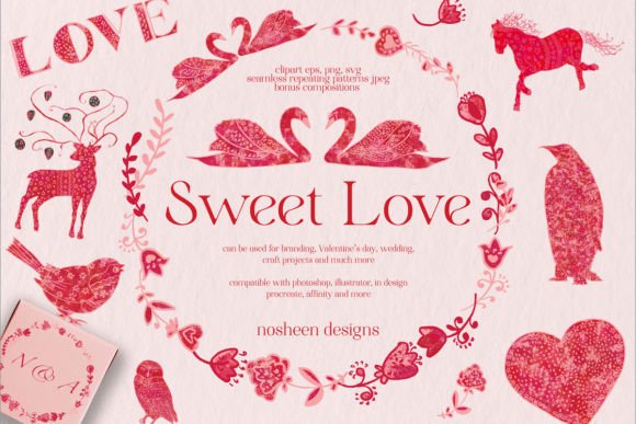 Unlocking Creativity with the Sweet Love Valentines and Wedding Pack