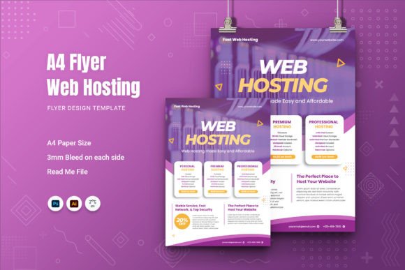 Web Hosting - Flyer: Elevating Your Digital Presence with Professional Design